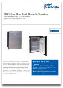 Isotherm Inox Clean Touch Fridges Data Sheet